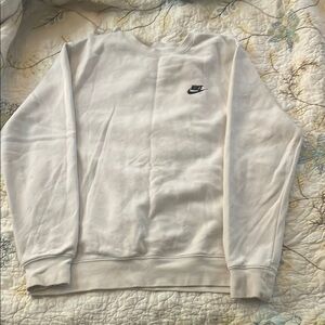 Nike Men's White Sweater